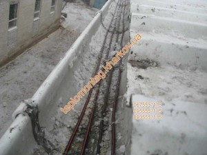 система обогрева кровли