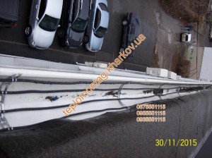 система снеготаяния на кровле